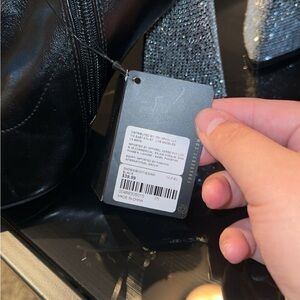 Forever 21 Black and Silver Heeled Boots